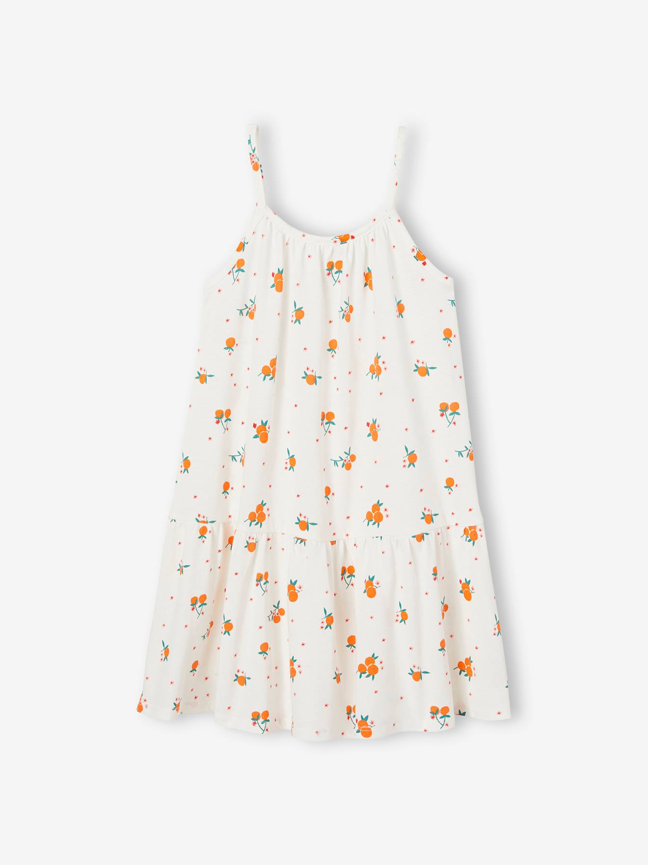 Ensemble robe et boléro fille jaune pâle