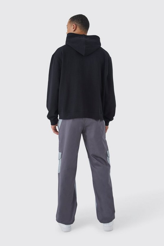 Tall Slim-Fit Colorblock Cargohose mit Lasche