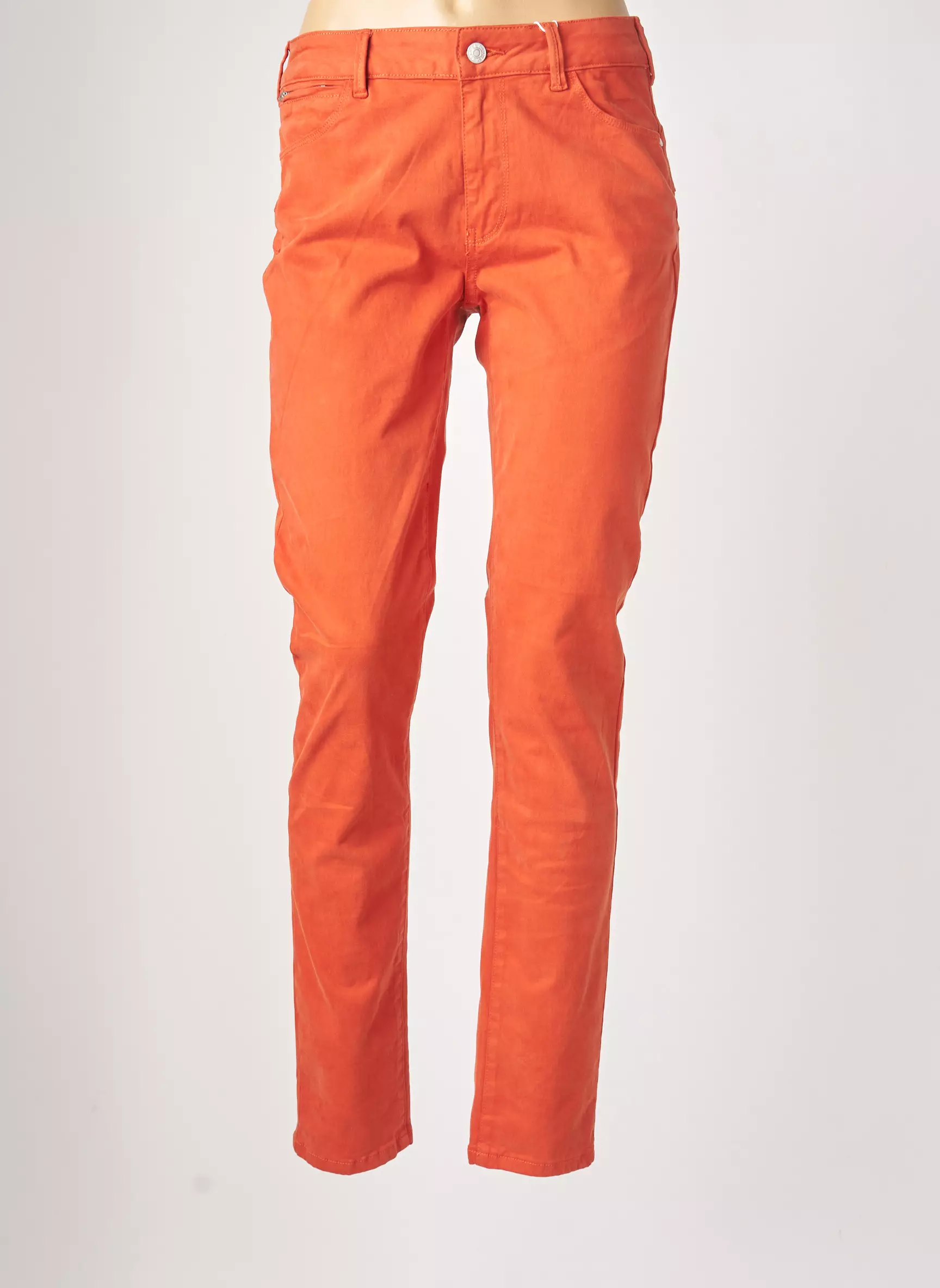 Diane Laury Pantalons Slim Femme couleur orange