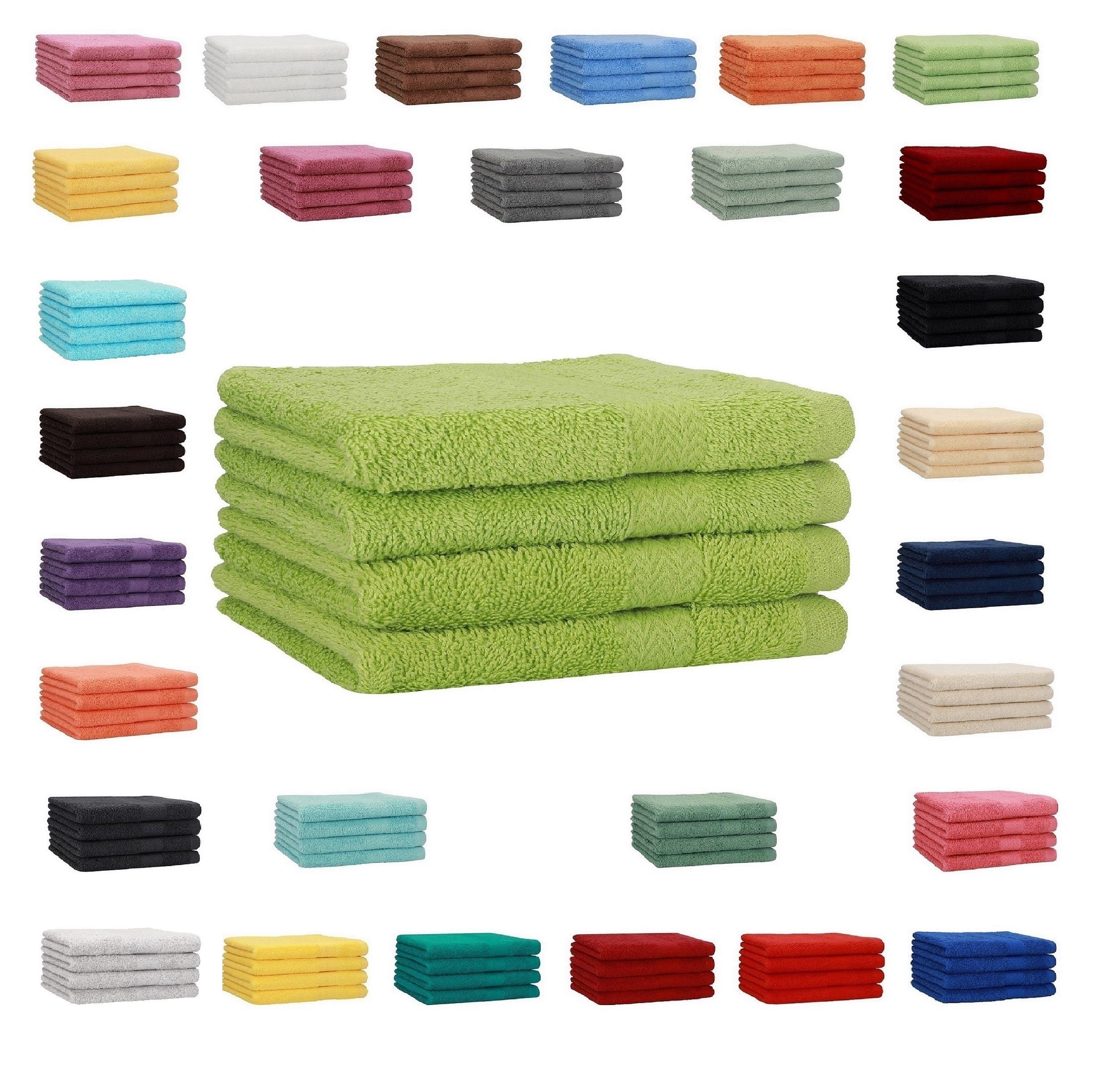 Betz Duschtücher 4 Stück Strandtücher Duschtücher Set Größe 70x140 cm Duschhandtuch Badetuch Strandtuch Handtuch PREMIUM 100% Baumwolle, 100% Baumwolle (4-St)