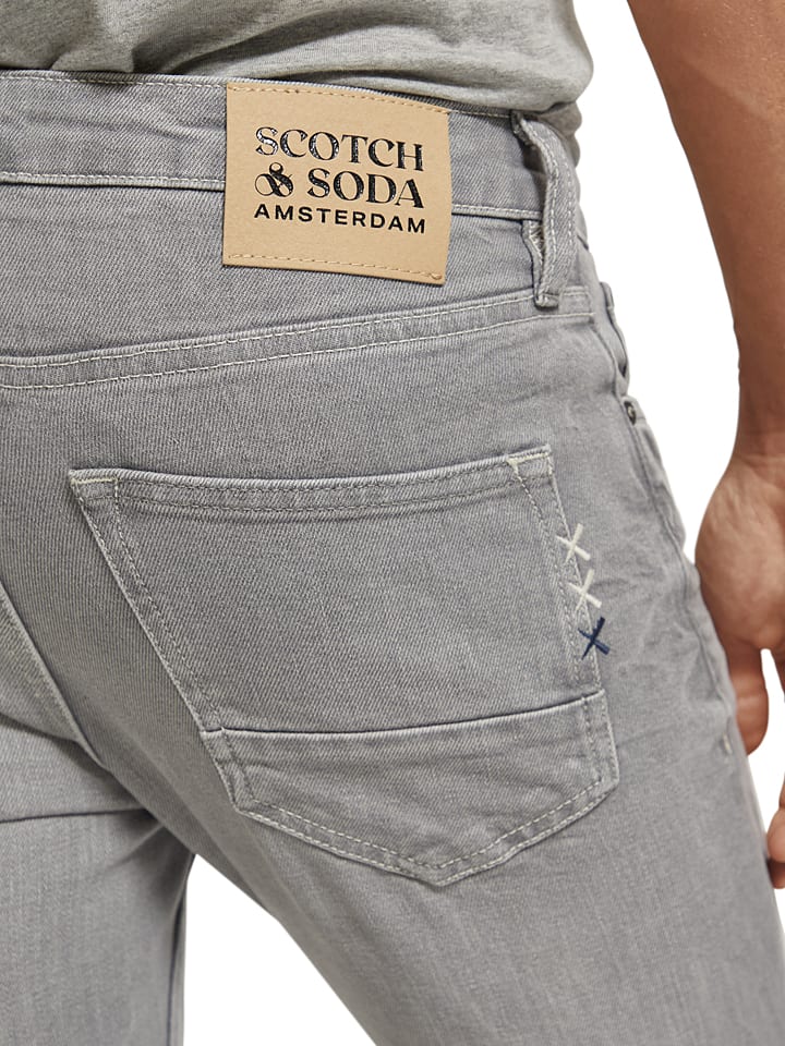 Scotch & Soda Jeans - Skinny fit - in Hellgrau günstig kaufen