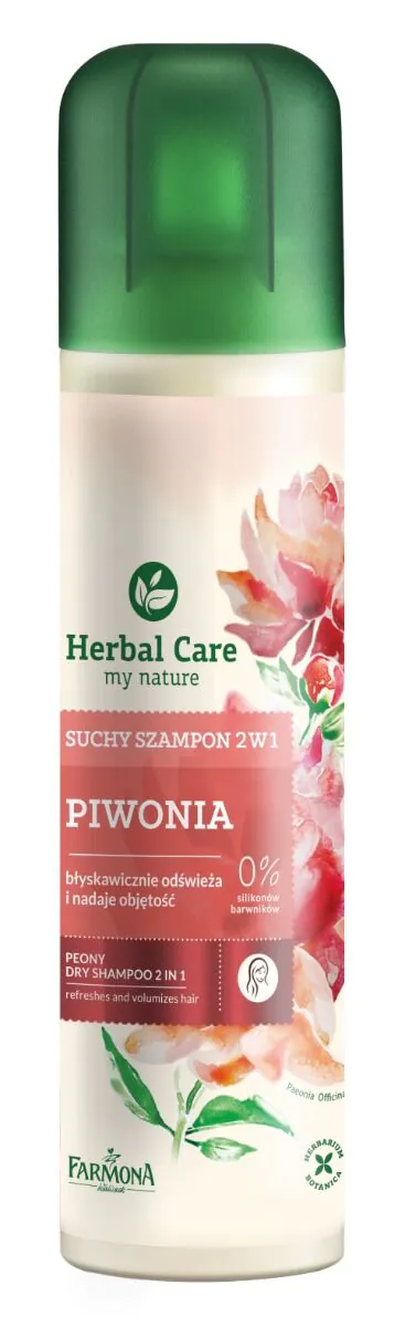 Суви шампон Herbal Care Peony 2 у 1 180 мл