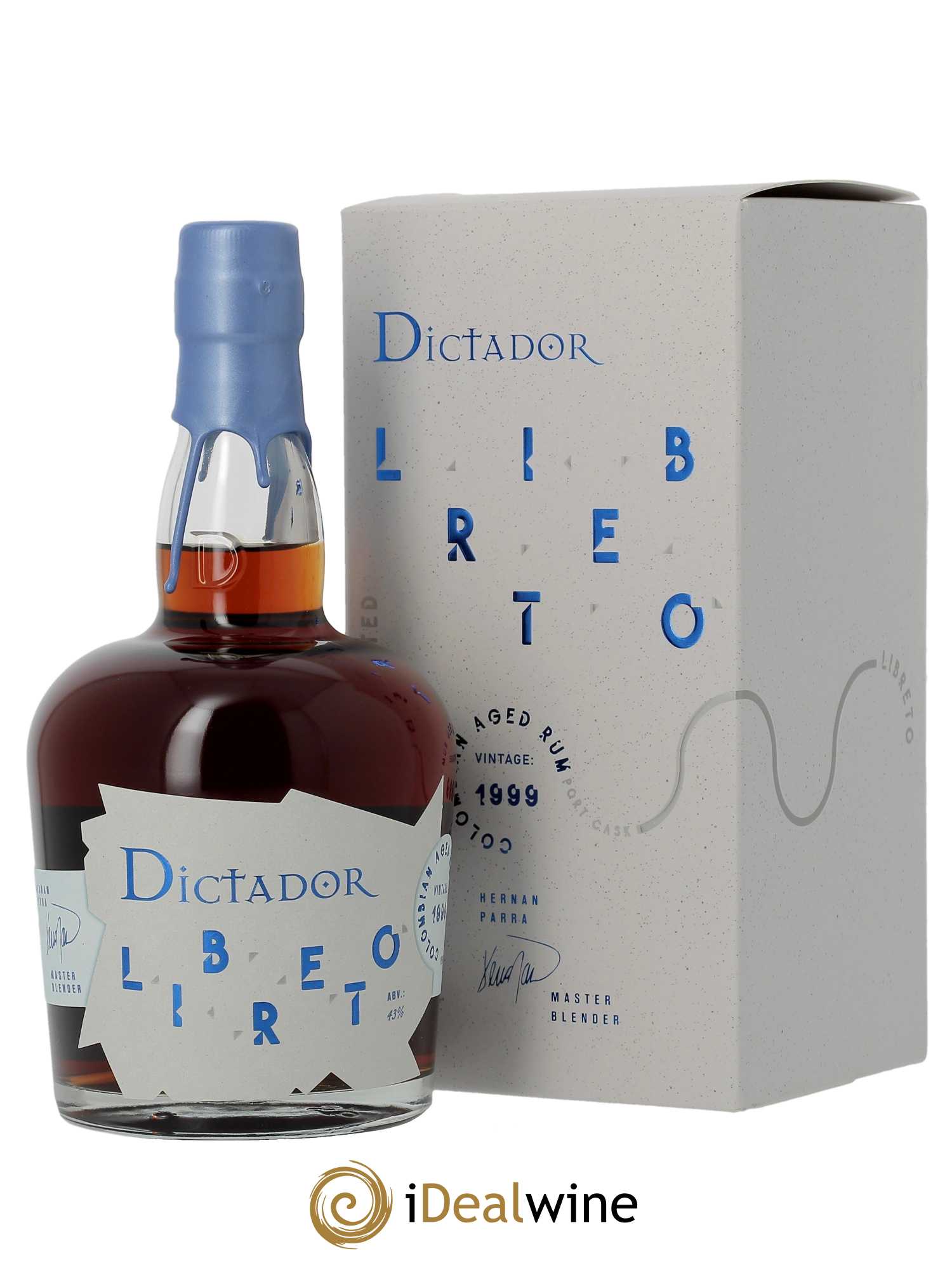 Rhum Dictador Libreto Port Cask (70cl) 1999 - Lot de 1 Bouteille