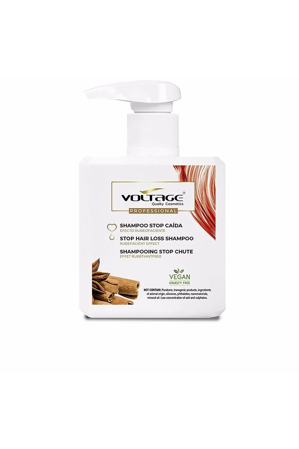 Voltage Cosmetics  Stop Caída Champú Spannungskosmetik 500 ml