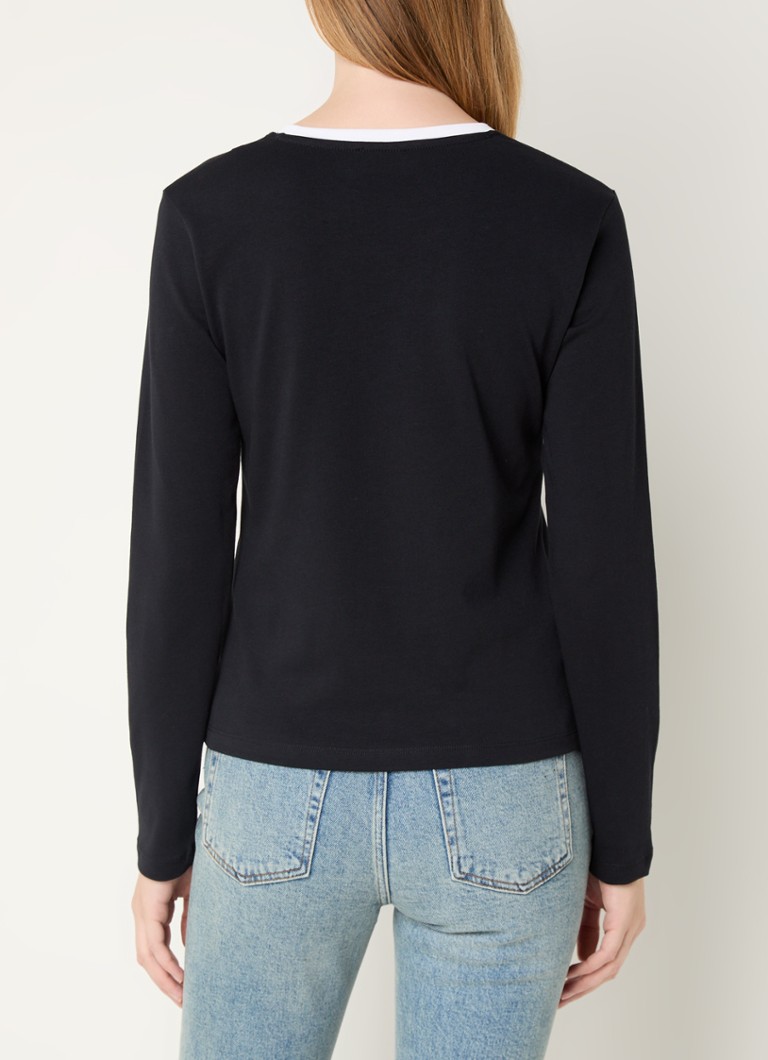 Claudie Pierlot Longsleeve with logo print