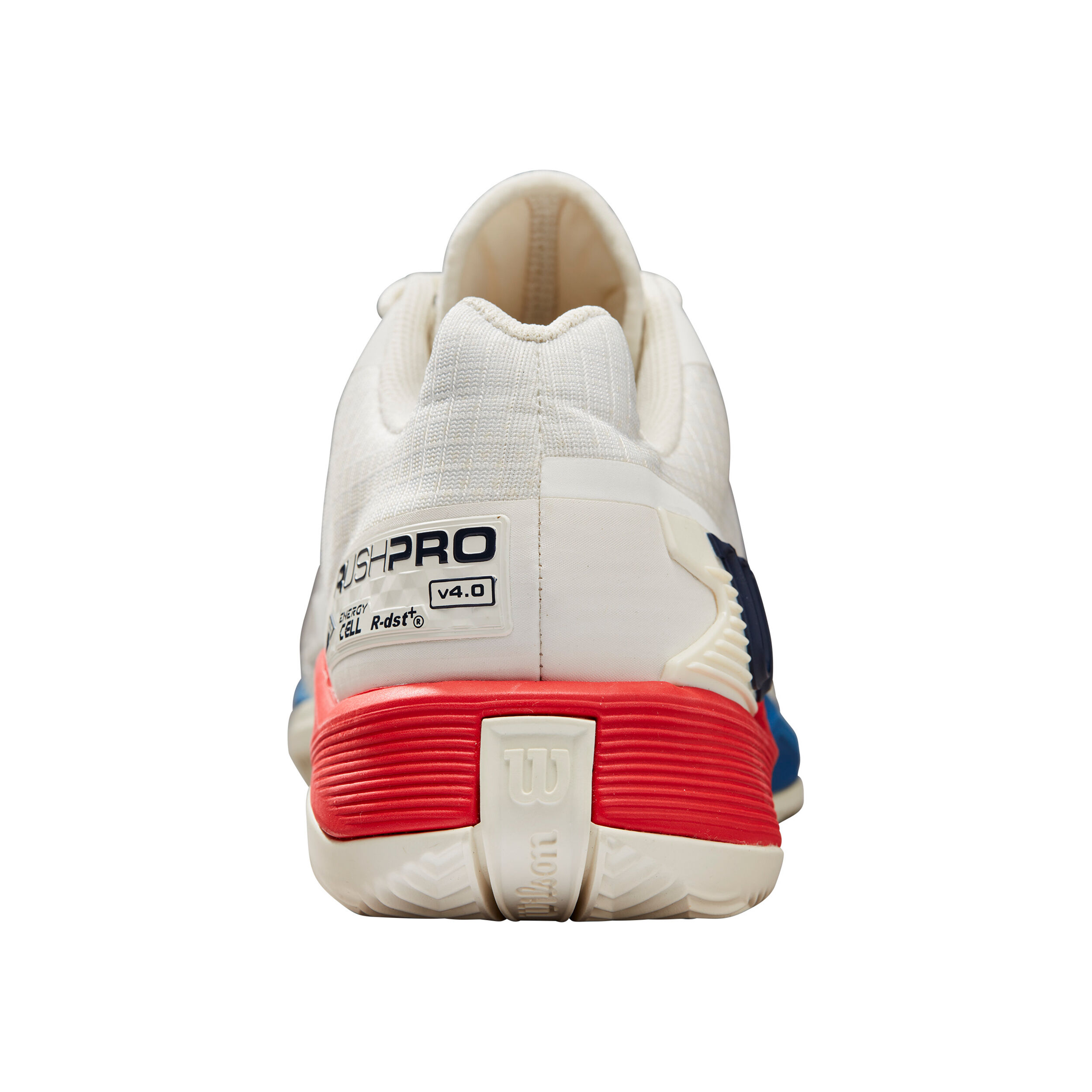 Rush Pro 4.0 Sandplatzschuh Herren - Weiß, Rot