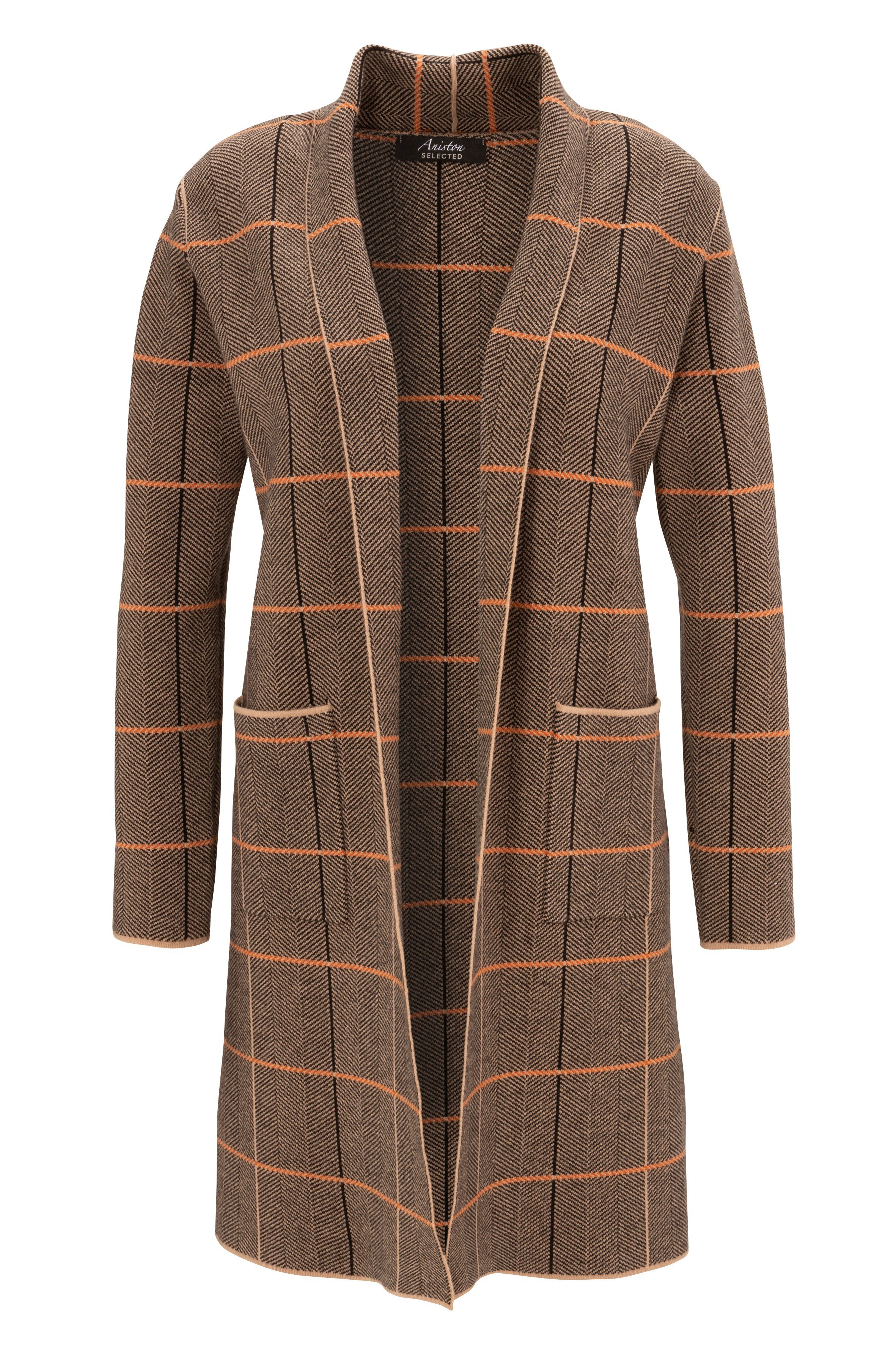 Aniston SELECTED Longblazer aus weicher Feinstrick-Qualität