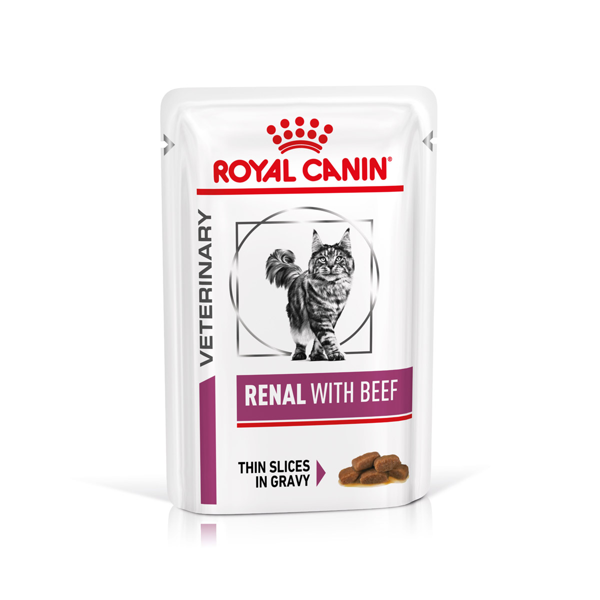 ROYAL CANIN Veterinary RENAL RIND Nassfutter für Katzen