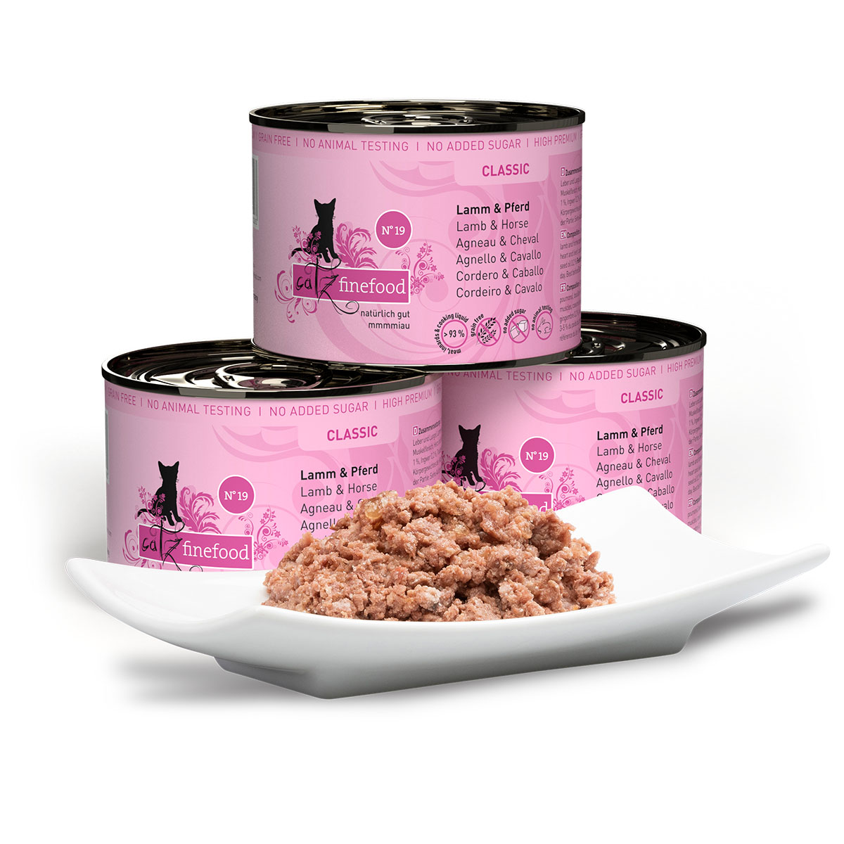 catz finefood - No. 19 Lamm & Pferd günstig kaufen bei ZooRoyal