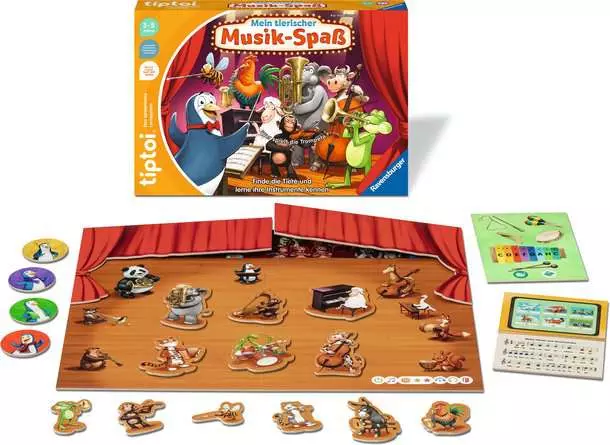 tiptoi® Mein tierischer Musik-Spaß - Lernspiel ab 3 Jahren