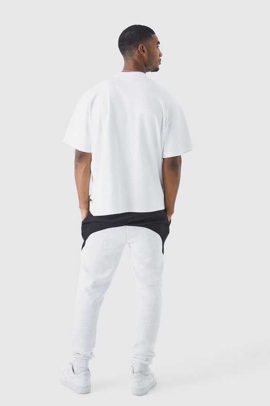 Tall Skinny Colorblock Jogginghose