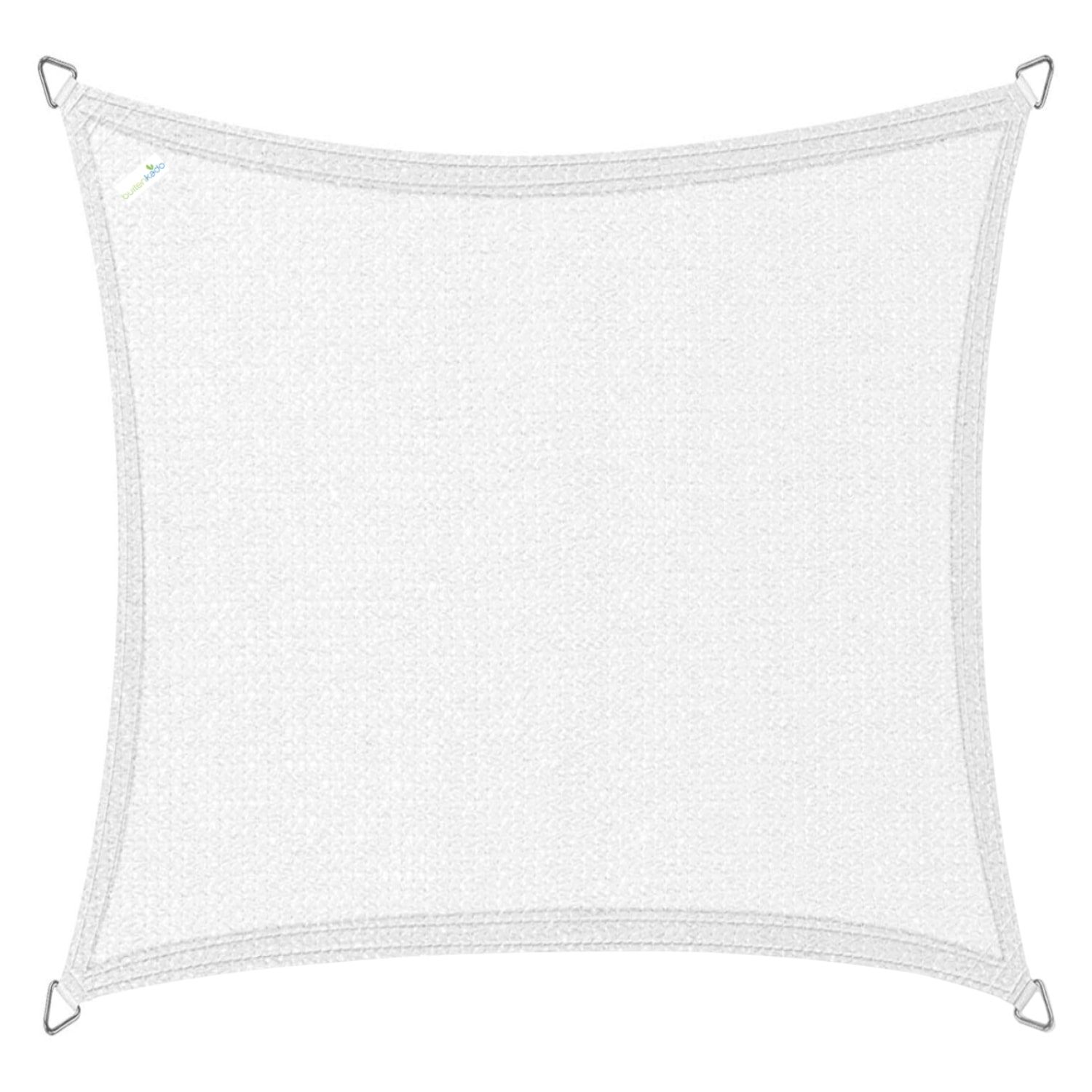 Buitenkado quadratisch 3x3 Sonnensegel mit Befestigungsset