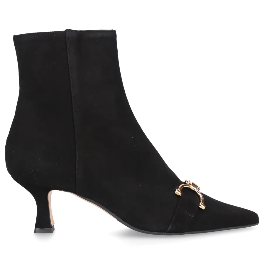 Roberto Festa - Stiefeletten CINDYS Veloursleder - schwarz