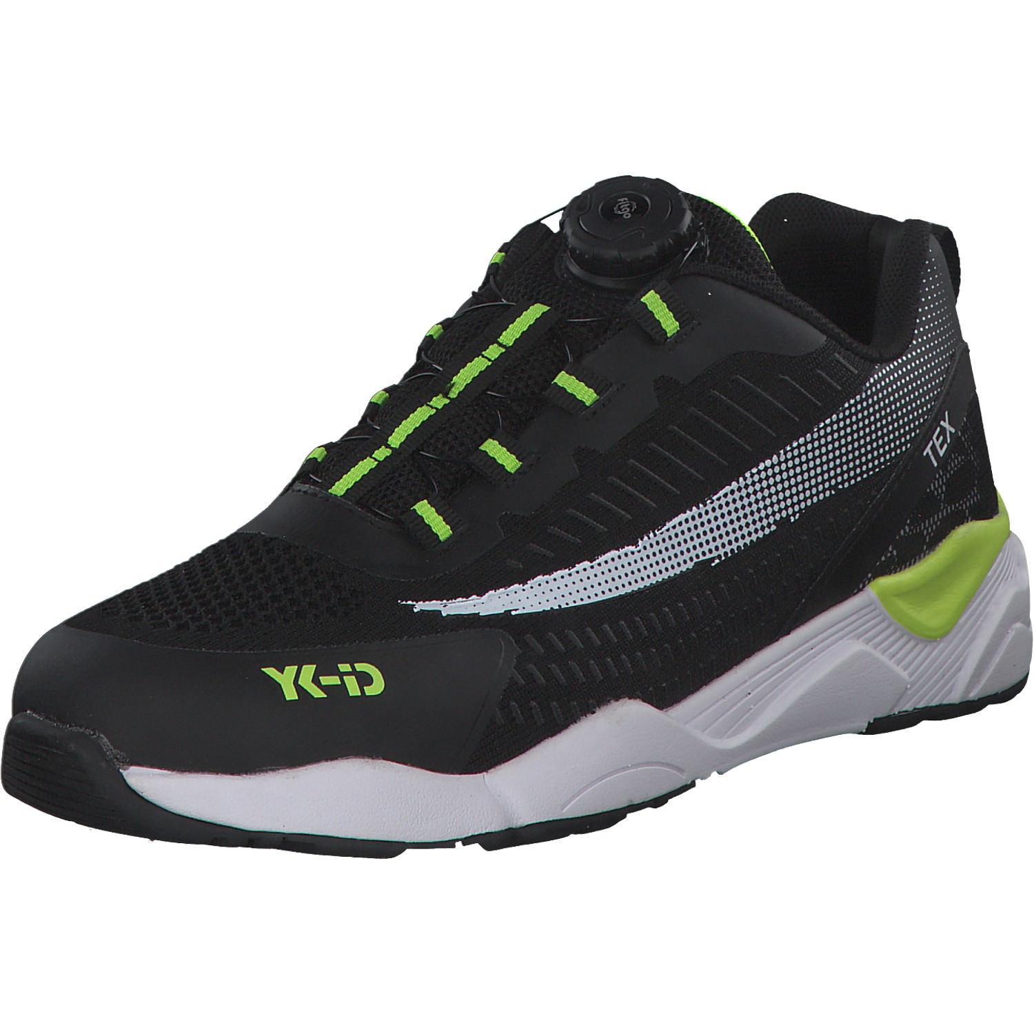 Salamander Leuron Tex 26620, Schnürschuhe, Kinder, BLACK LIME