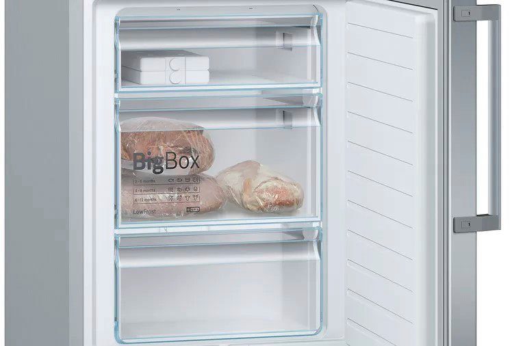 BOSCH Kühl-/Gefrierkombination KGE398IBP/6 KGE398IBP, 201 cm hoch, 60 cm breit