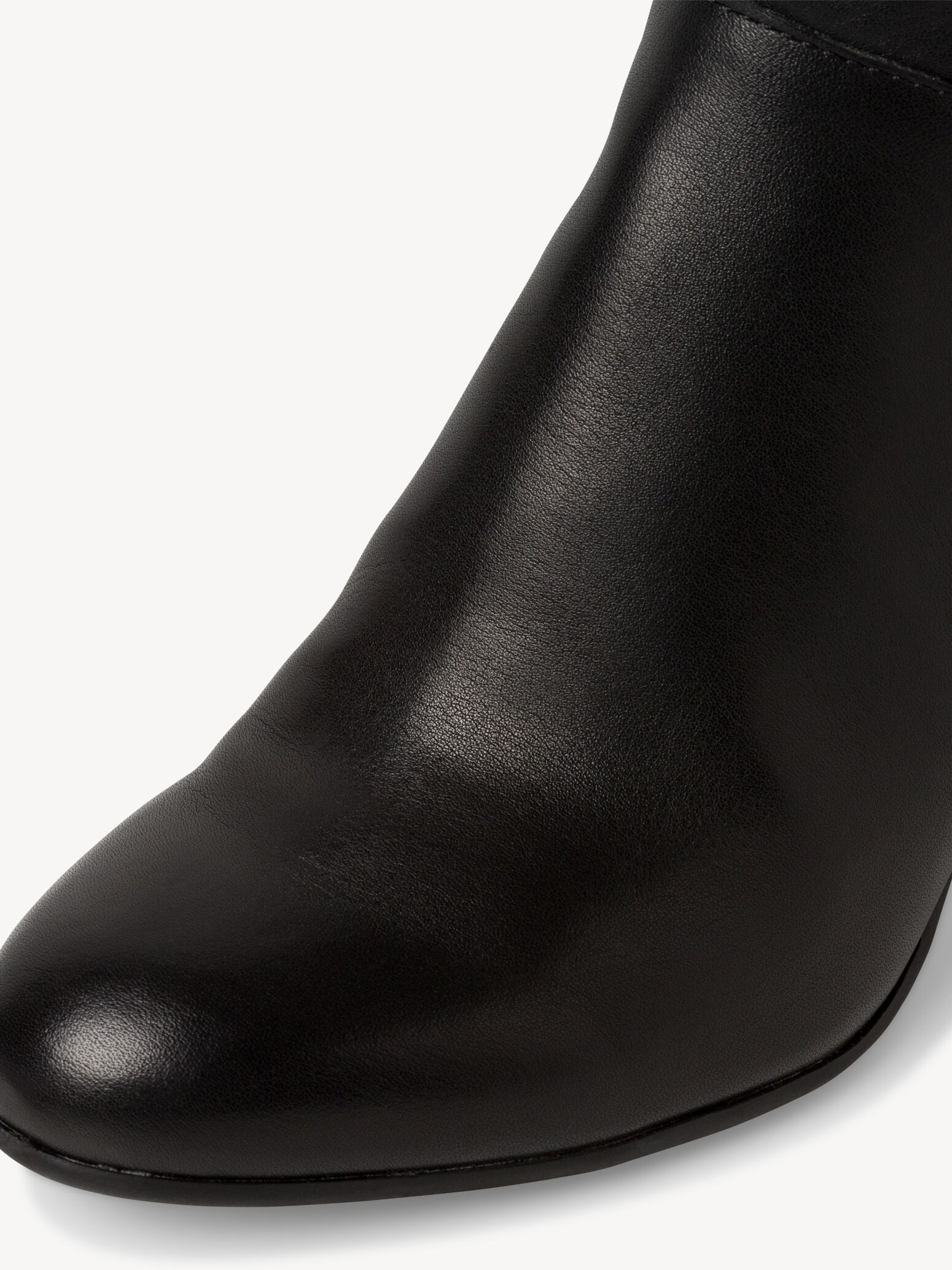 Bottes en cuir - noir