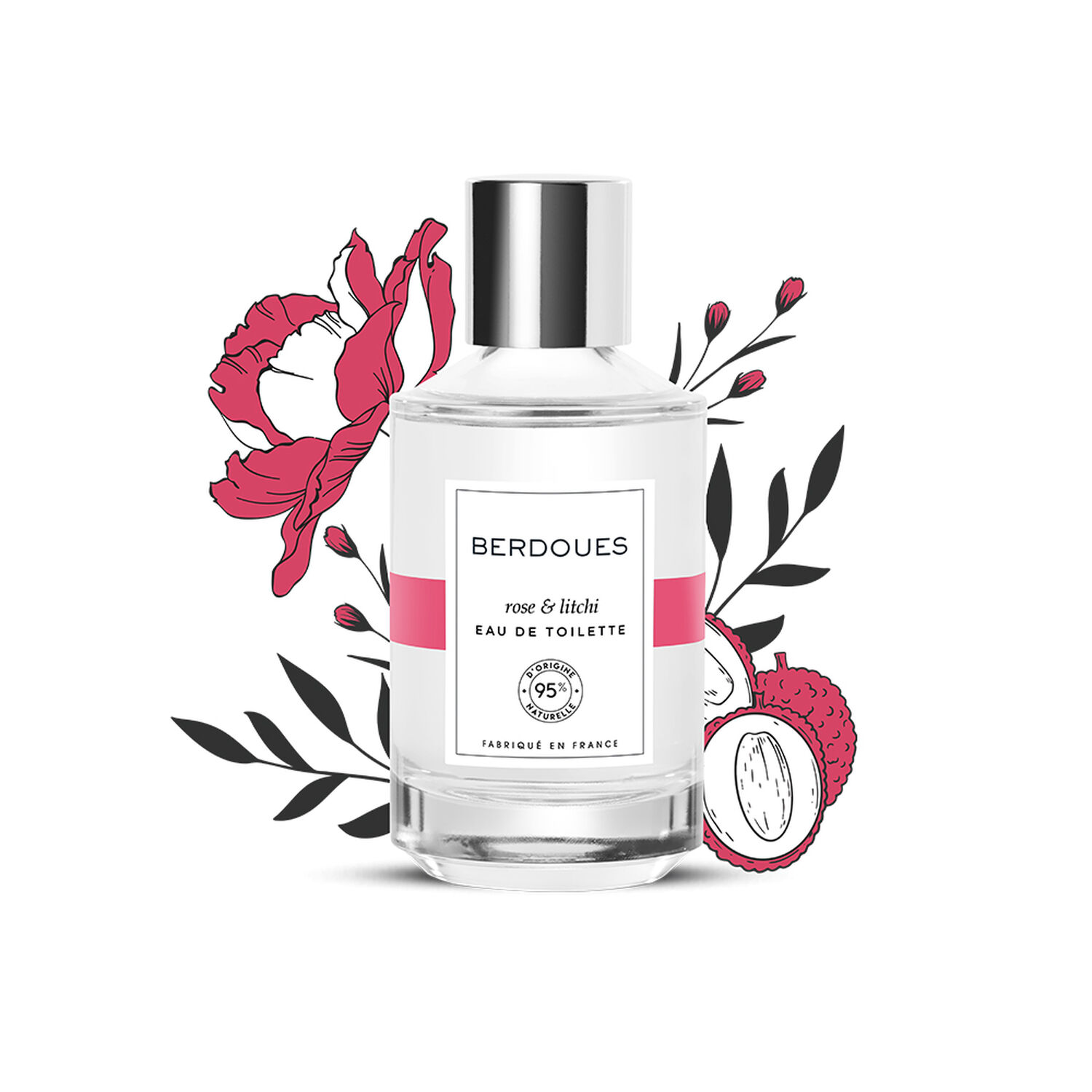 Berdoues Rose & Litchi Eau De Toilette