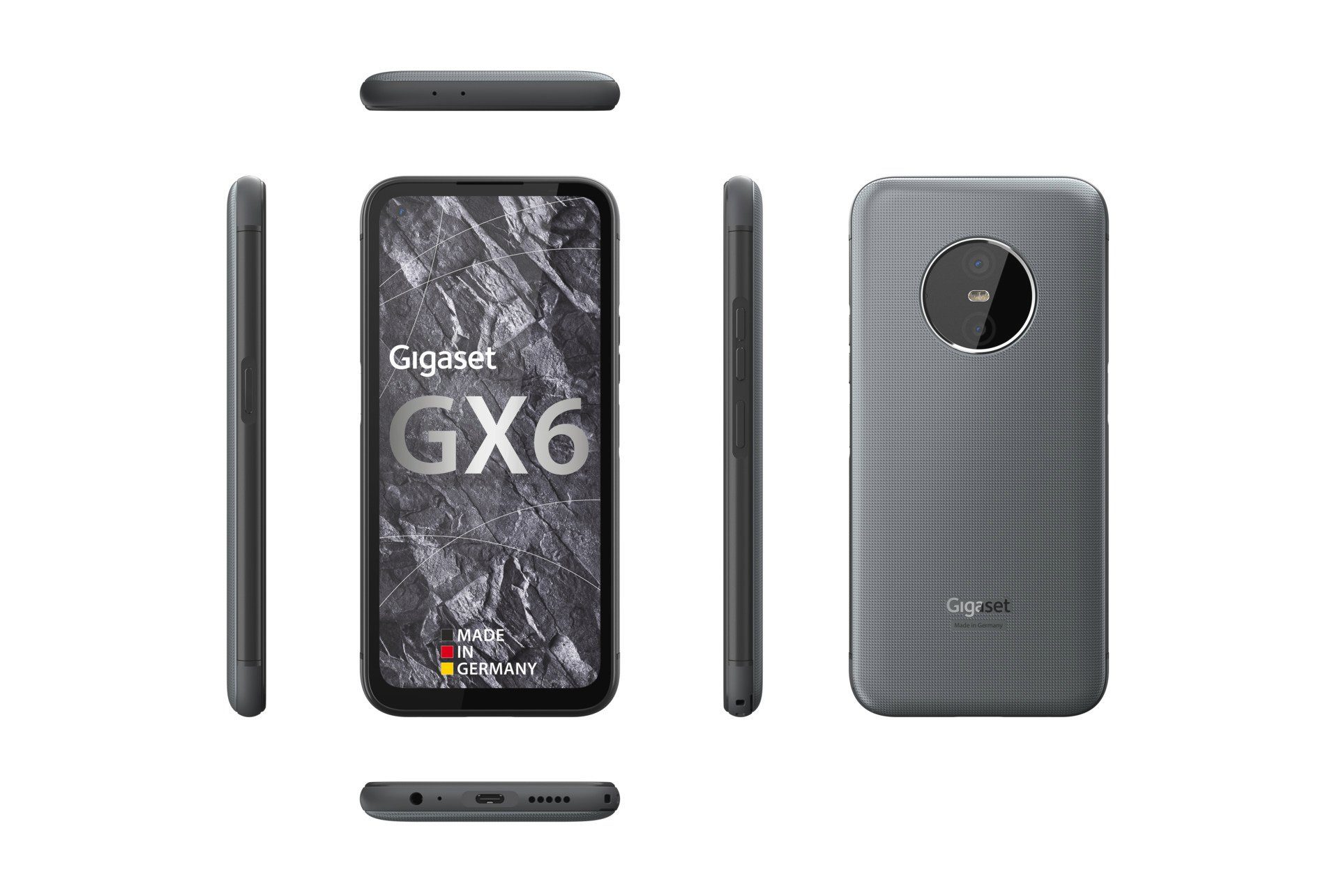Gigaset GX6 PRO Smartphone (16,76 cm/6,6 Zoll, 128 GB Speicherplatz, 50 MP Kamera)