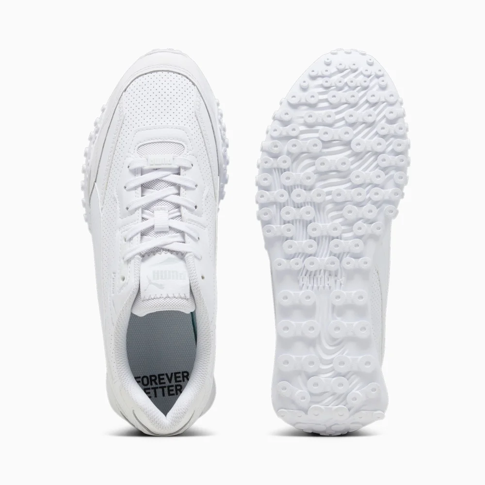 PUMA Blktop Rider Leather 393823_01 / weiss