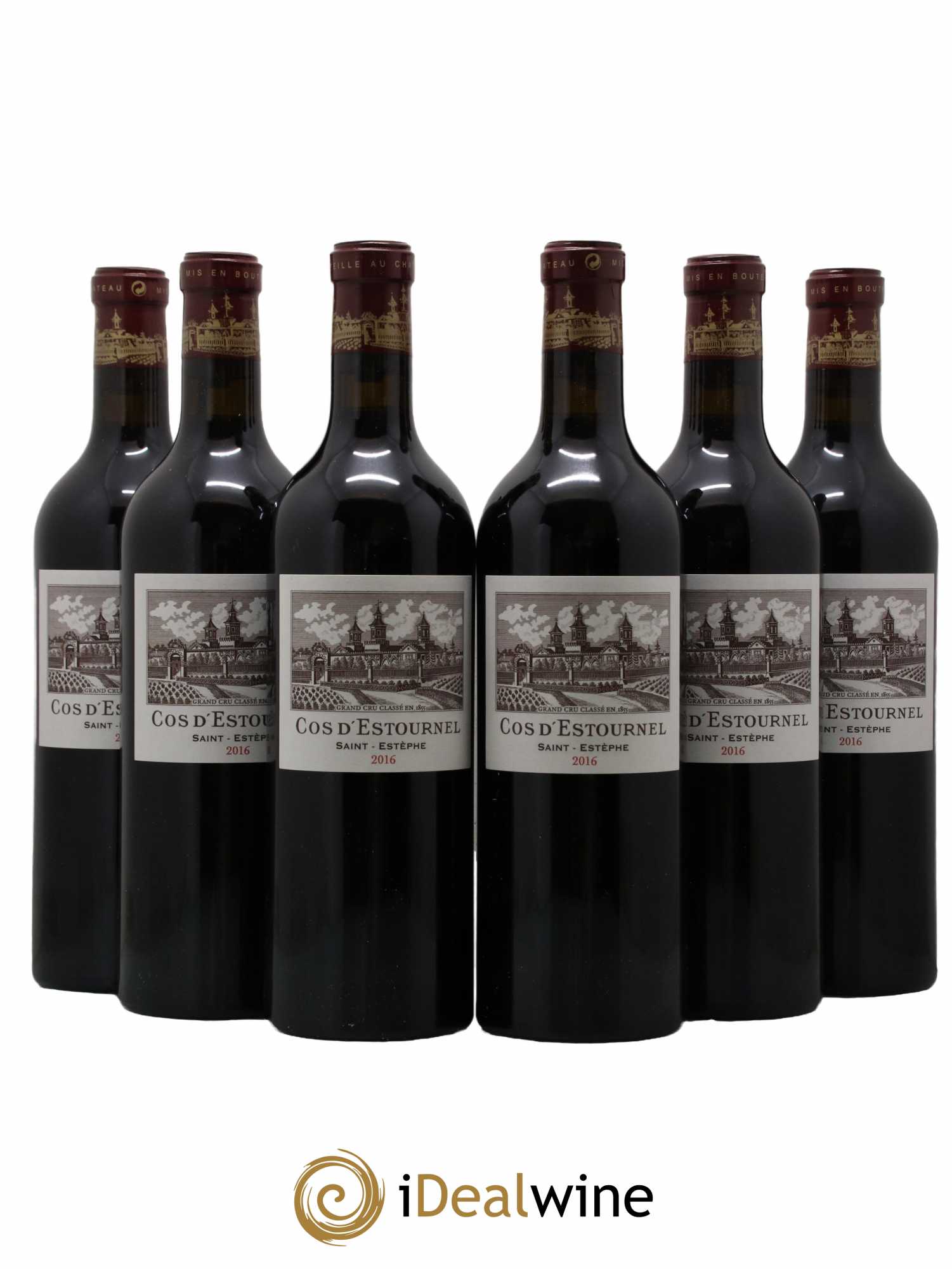 Cos d'Estournel 2ème Grand Cru Classé  2016 - Lot de 6 Bouteilles