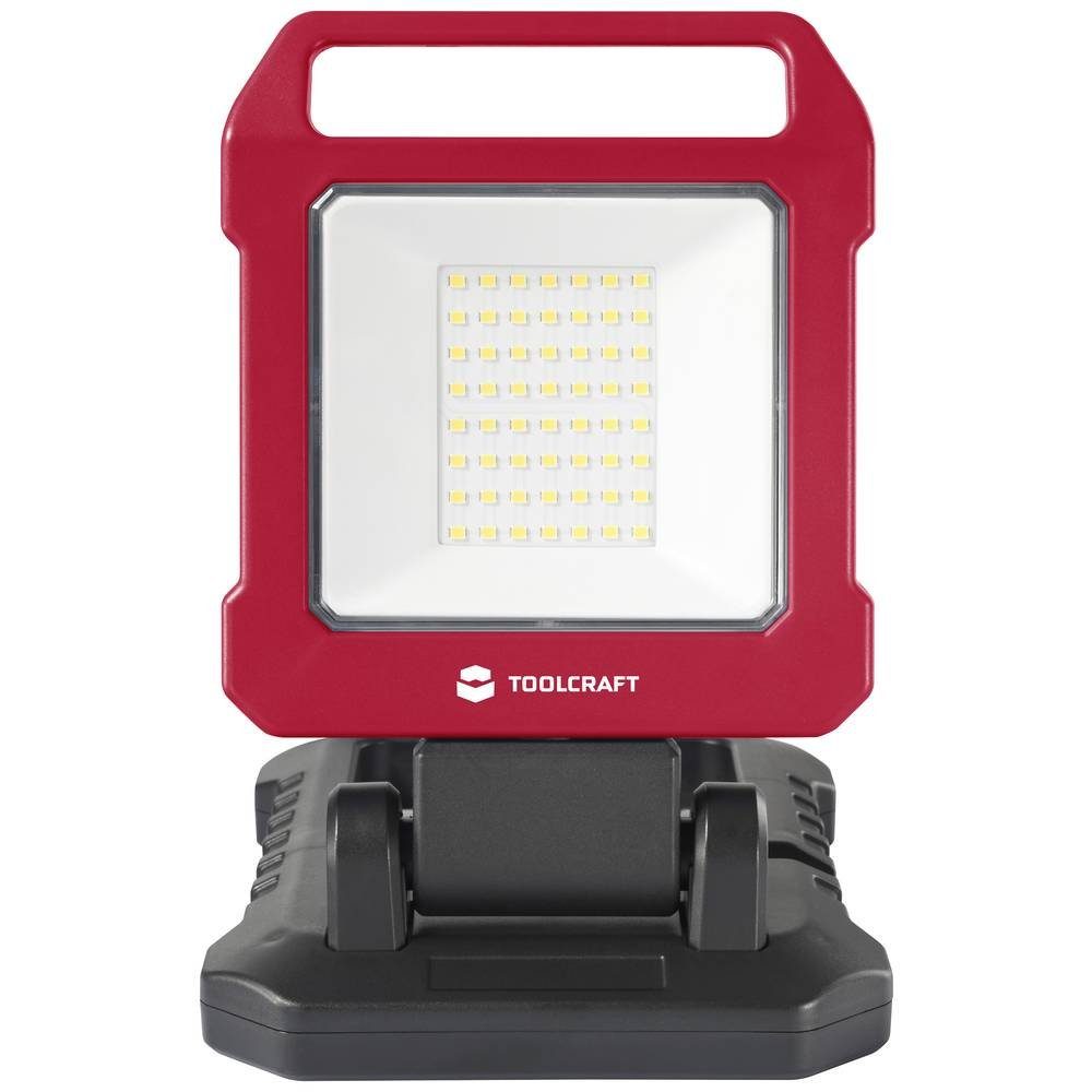 TOOLCRAFT Baustrahler LED-Arbeitsleuchte (Schweizer Netzstecker