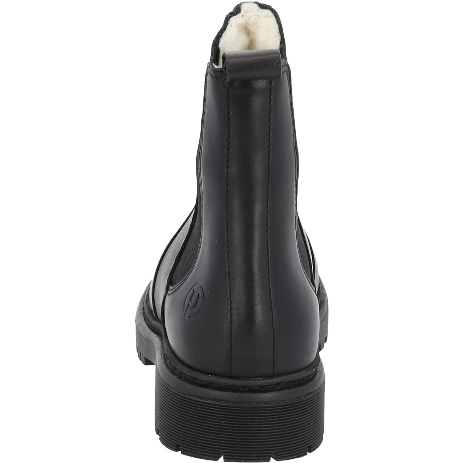 Palado Alicudi, Chelsea Boots, Damen, Schwarz Glanz