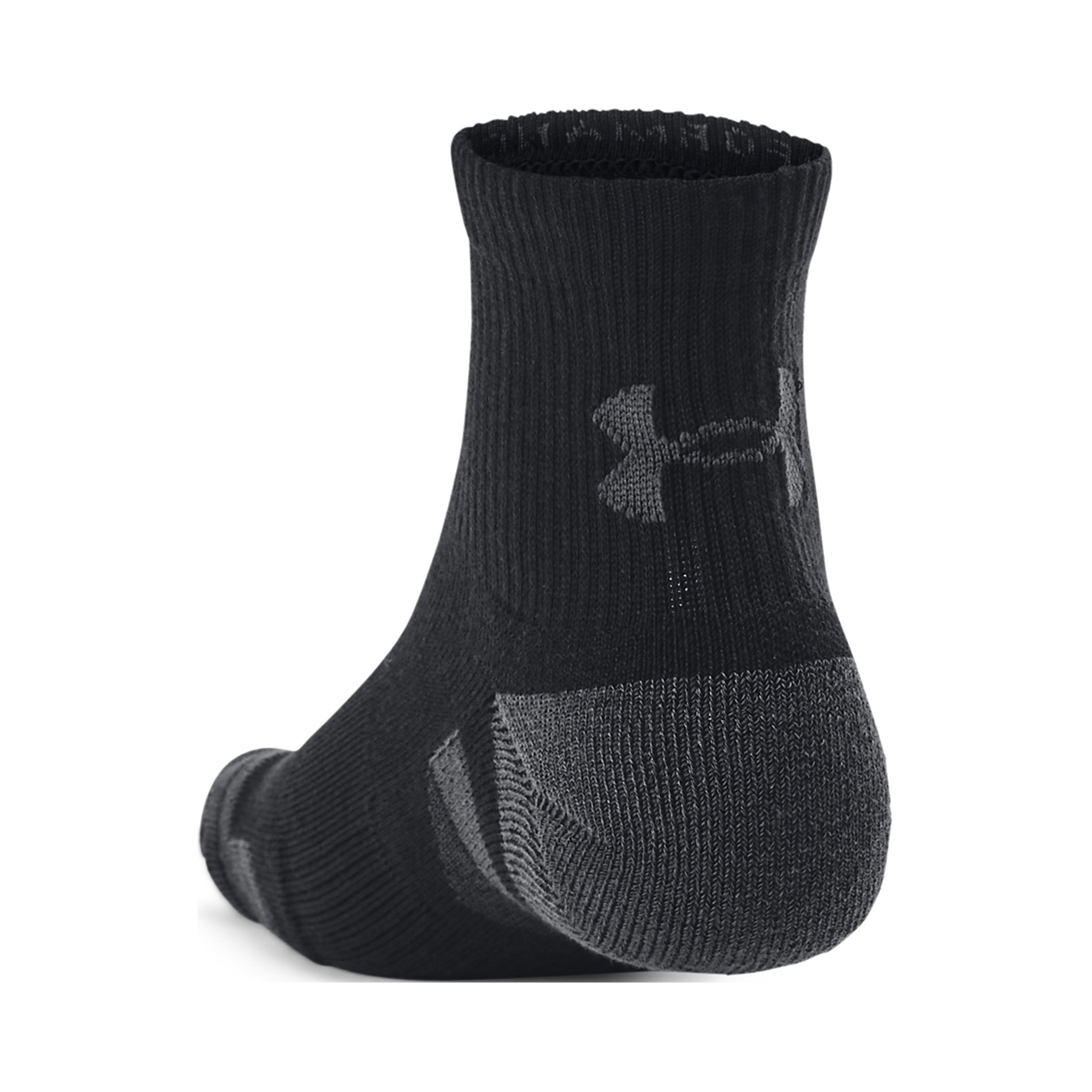 Performance Tech Quarter Tennissocken - Schwarz