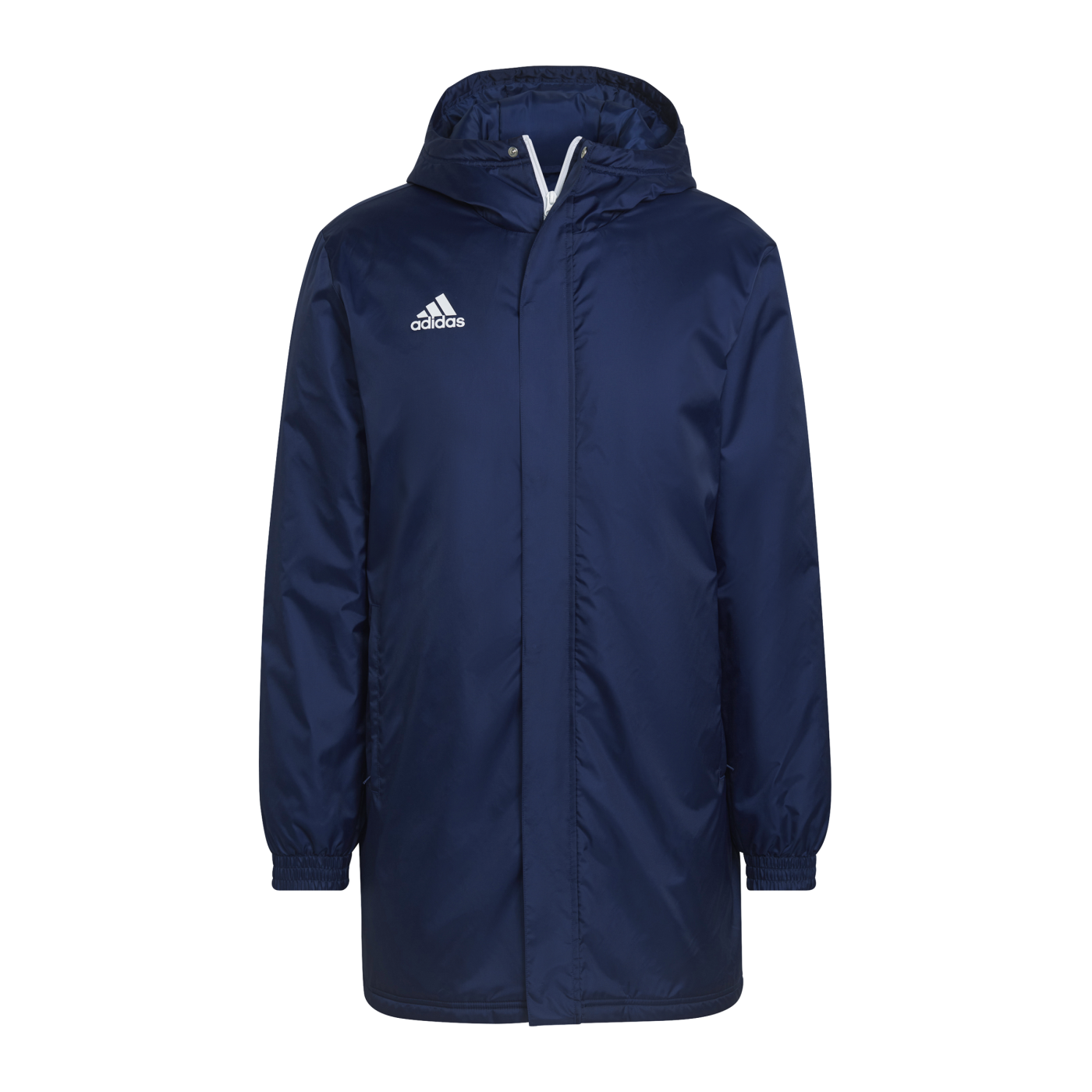 adidas Entrada 22 Stadium Winterjacke Blau