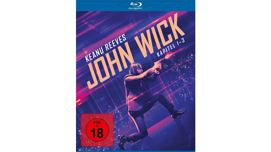 John Wick - Kapitel 1-3  [3 BRs]