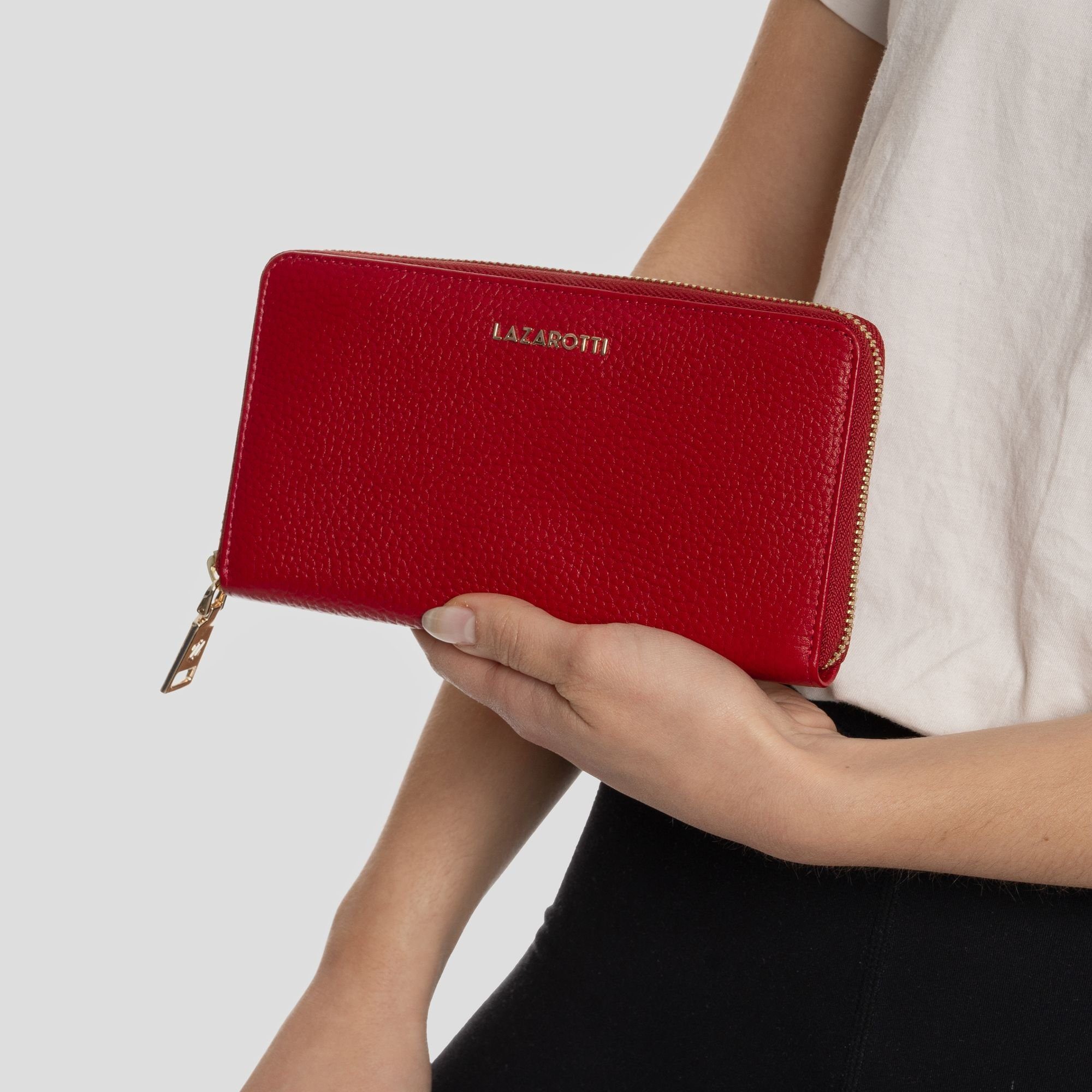 Lazarotti Geldbörse Bologna Leather, Leder