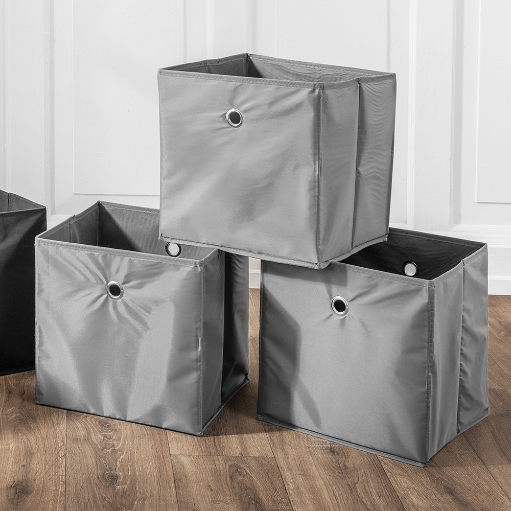 Trendstabil Aufbewahrungsbox 3er-Set - Hellgrau