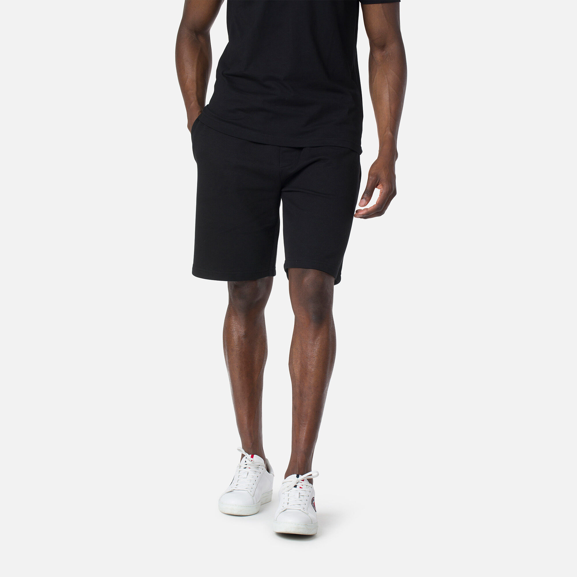 Short en coton logo pour homme