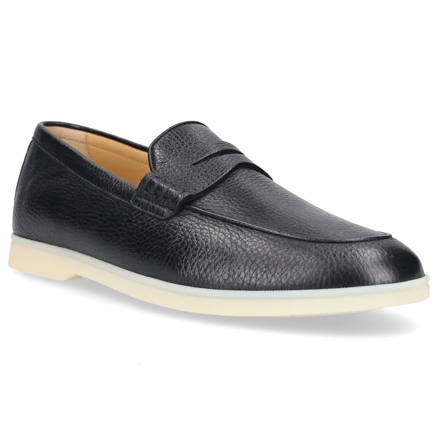 Henderson - Loafer ELIA Hirschleder - schwarz