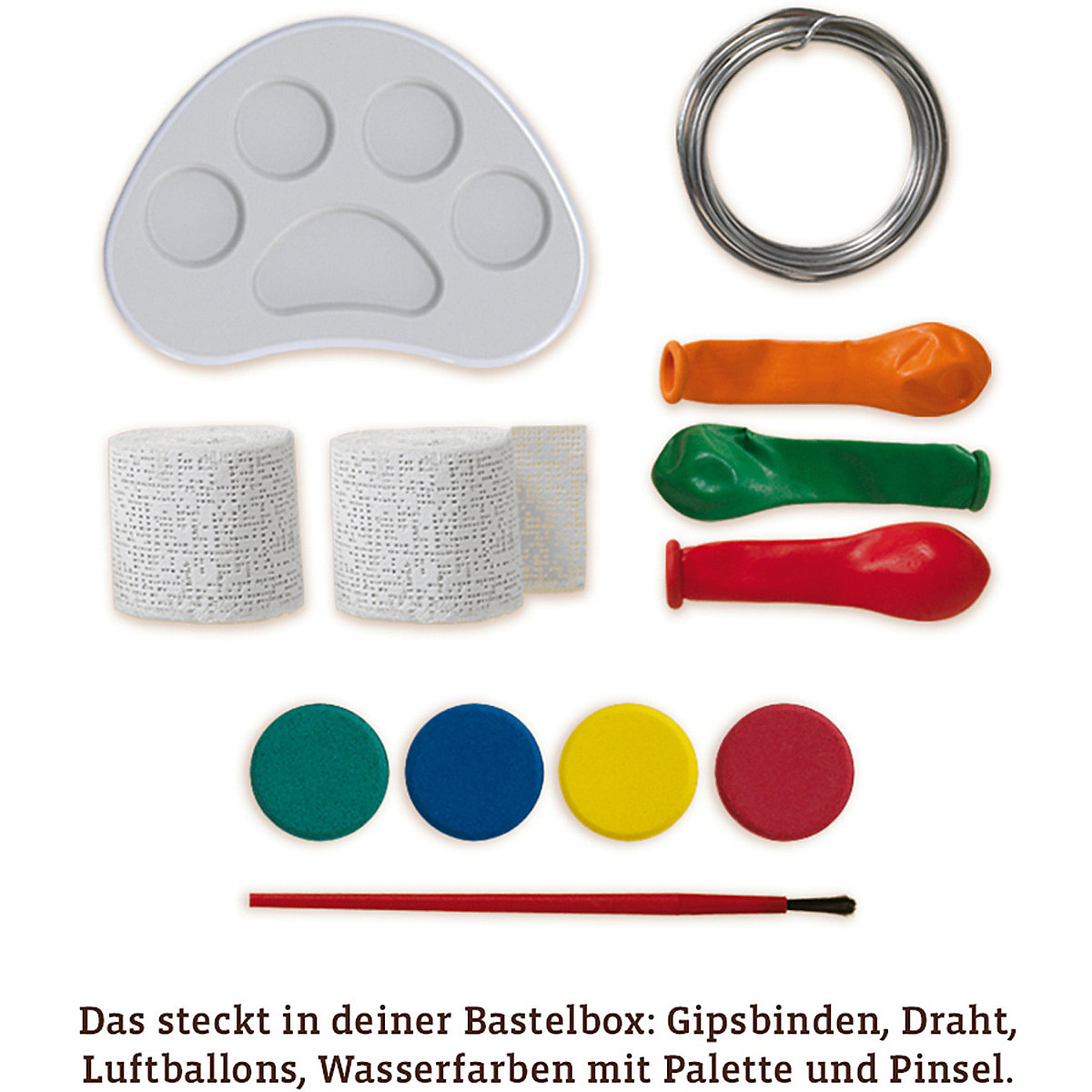 Bastelbox Gips-Skulpturen