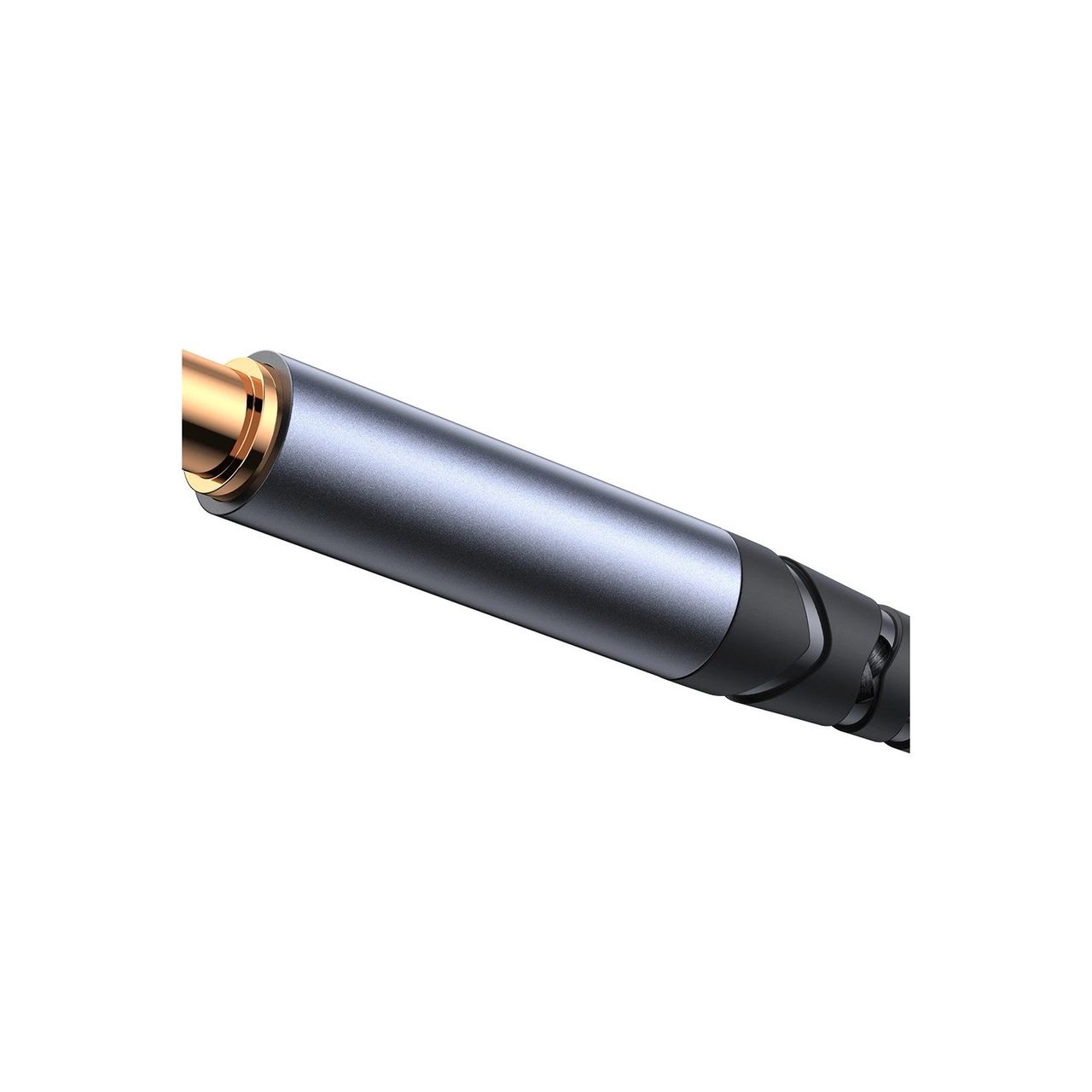 Joyroom Stereo-Audiokabel AUX 3,5 mm Miniklinke 1,2 m schwarz (SY-A08) AUX-Audio-Kabel