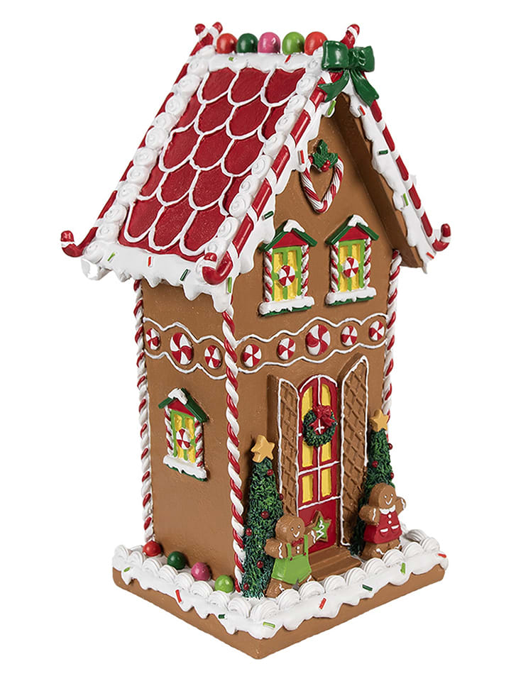 Clayre & Eef Dekofigur ''Haus'' in Bunt - (B)18 x (H)31 x (T)14 cm günstig kaufen onesize