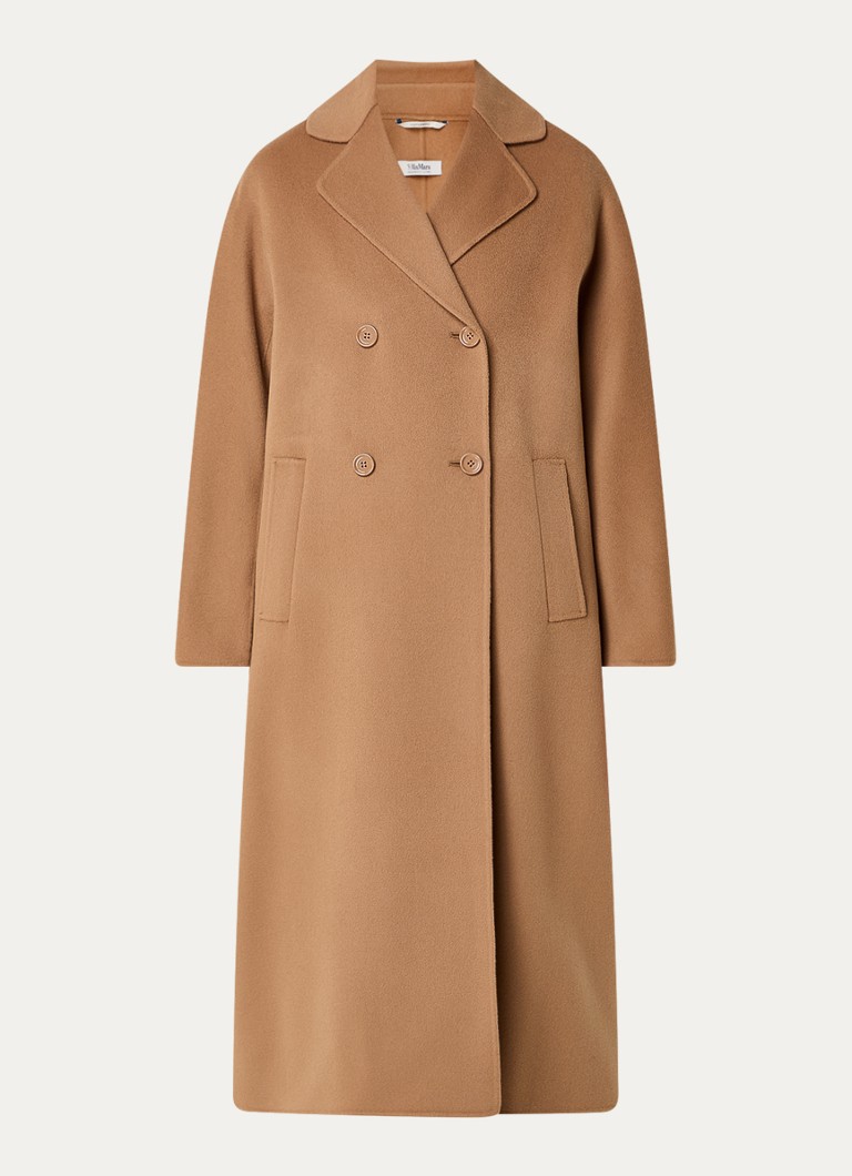 Palton MaxMara Capi cu două nasturi din lână virgină.