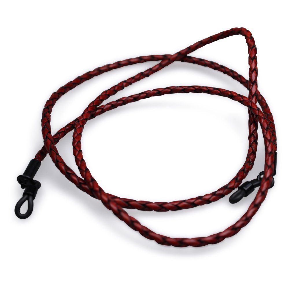 optiker-dietrich.de Brillenband Brillenband echt Leder geflochten (braun)