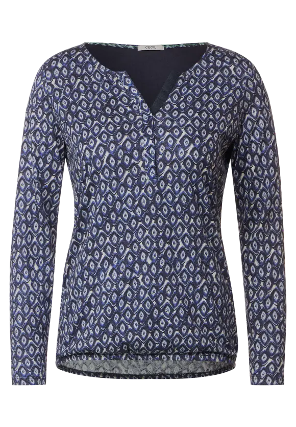 CECIL Tunikashirt mit Minimalprint