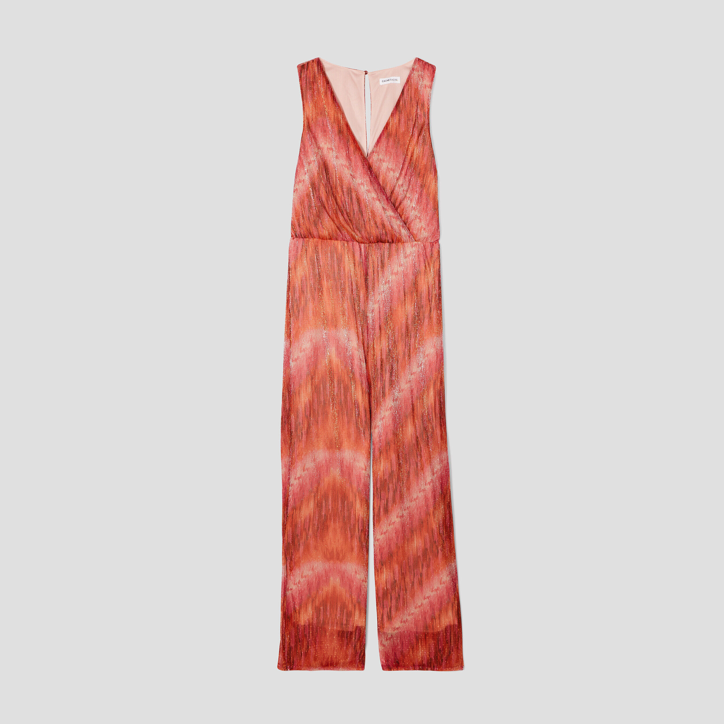 Combinaison pantalon large rose femme | Cache Cache