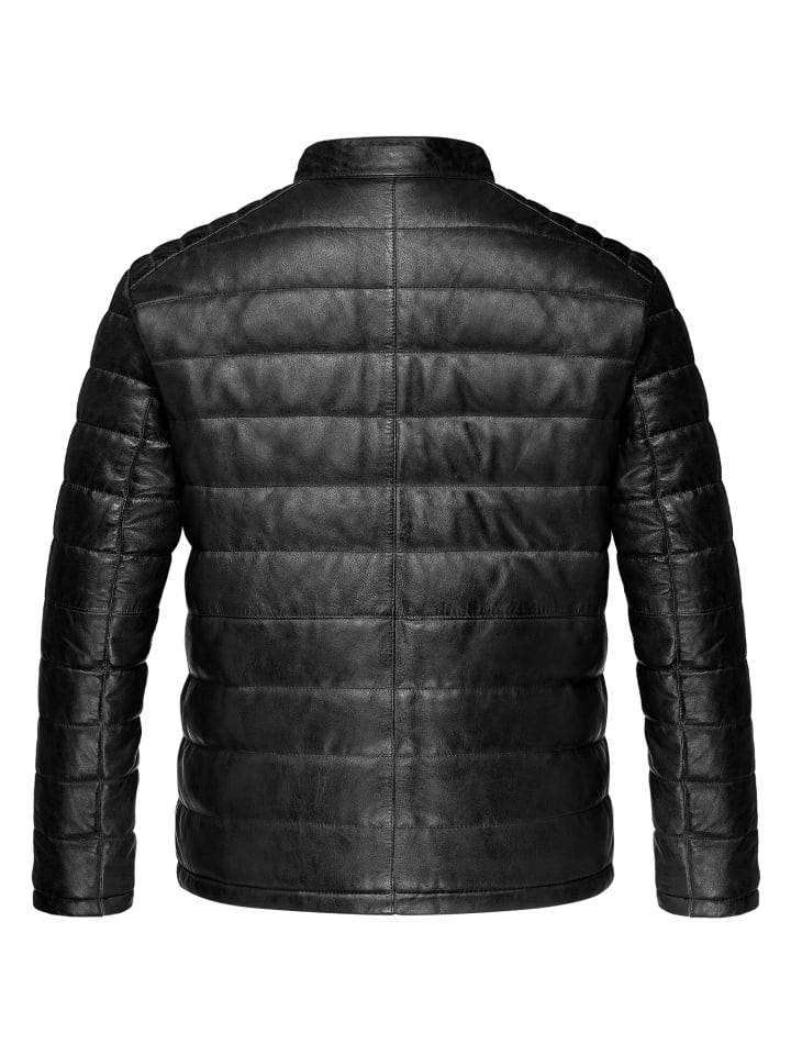 Amaci&Sons Lederjacke ELOY in Schwarz günstig kaufen