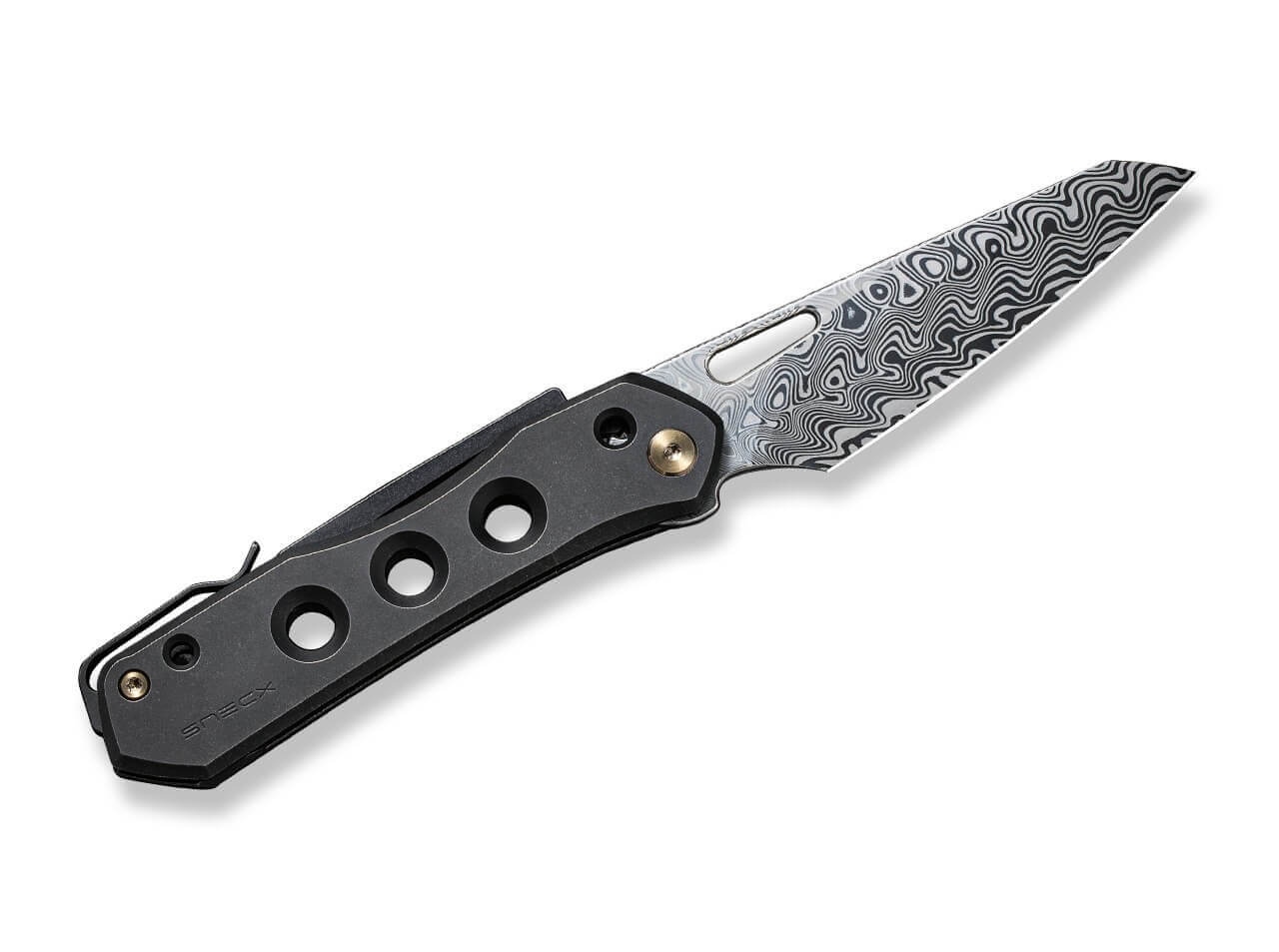 Vision R Titanium Black Damascus