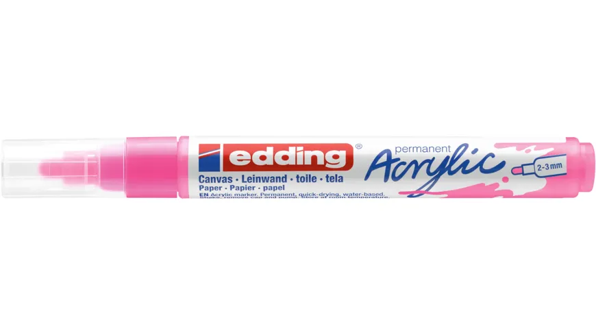 edding Acrylmarker 5100 medium neonpink neonpink