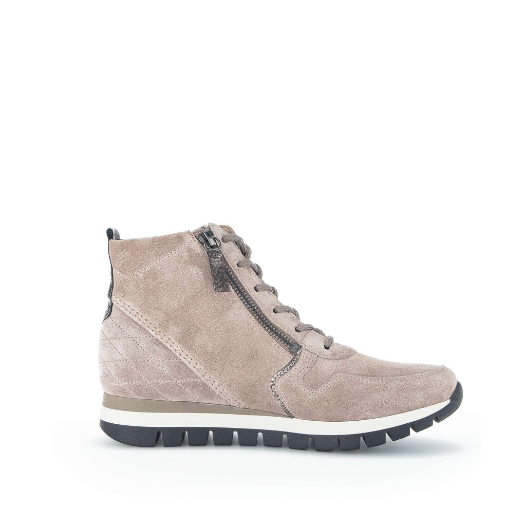 Gabor comfort Schnürstiefelette beige