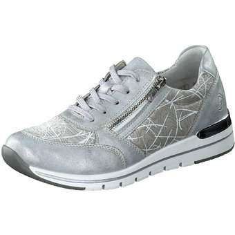 Remonte Schnürsneaker in silber