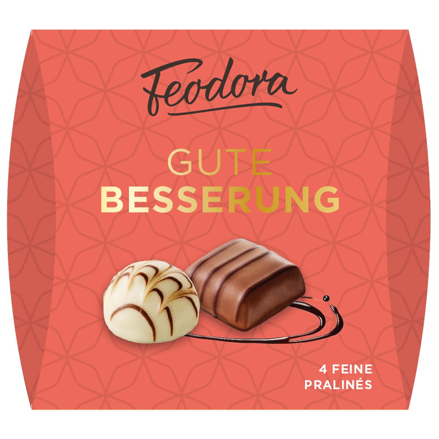 Feodora Feine Pralinés Gute Besserung 4er