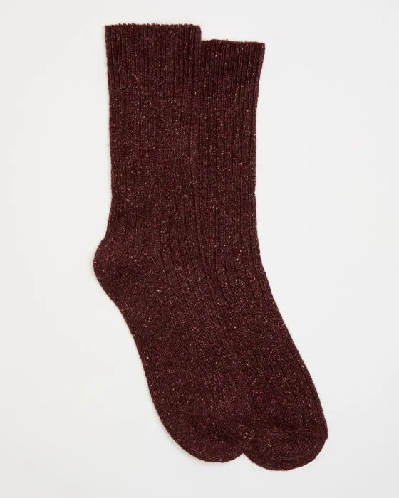 Chaussettes mixtes maille côtelée chaude Thermolactyl