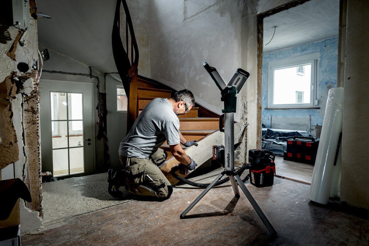metabo Baustrahler BSA 18 LED 5000 DUO-S, Akku Ohne Akku