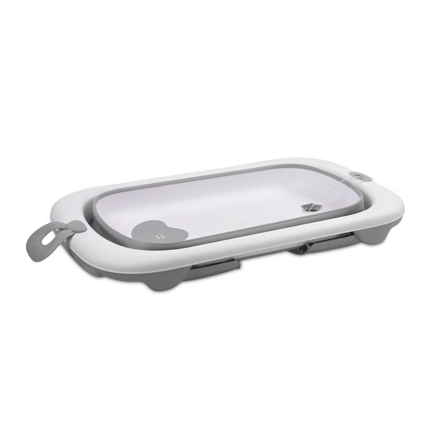 Lorelli Babybadewanne Babybadewanne Royal 83 cm, faltbar, Kanalabdeckung, stabile Beine