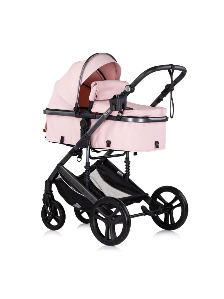 Chipolino Kinderwagen 3 in 1 Amore in rosa günstig kaufen onesize